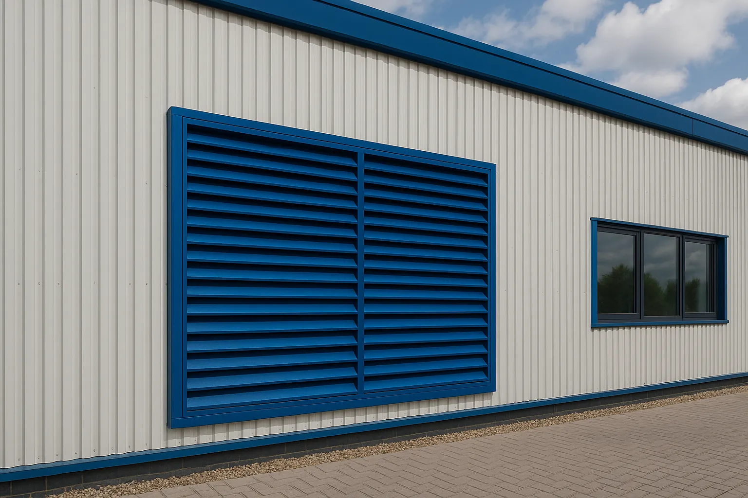 louvred panels - professional louvred doors available in Ealing from UK manufacturers